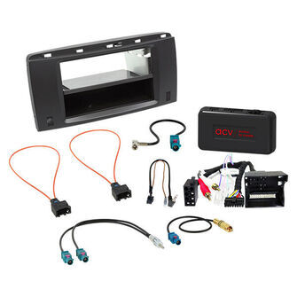 Komplet 2-DIN Kit m. rum Mercedes R-Klasse 2005-2010