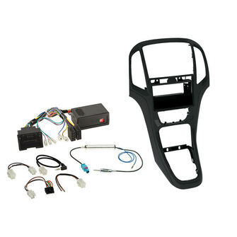 Komplet 2-DIN Kit m. rum Opel Astra J 2009-2018 sort