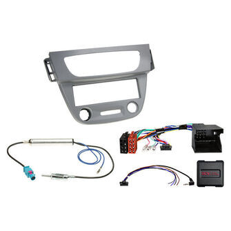 Komplet 1-DIN Kit Renault Megane(B/BZ)/Fluence(Z) grå