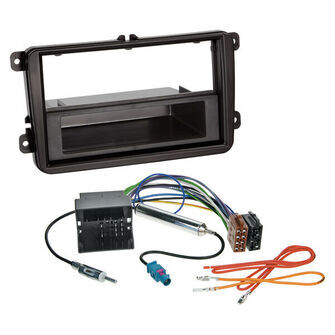 2-ISO kit m/lomme Seat/Skoda/VW  passive/antenne