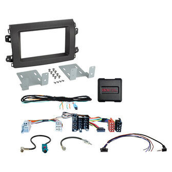 Komplet 2-DIN Kit Citroen/Fiat/Opel ISO/Mini ISO