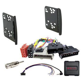 Komplet 2-DIN Kit Ford sort 8Pin/8Pin/17Pin