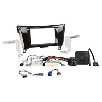 Komplet 2-DIN Kit Nissan Qashqai/X-Trail /USB/360°