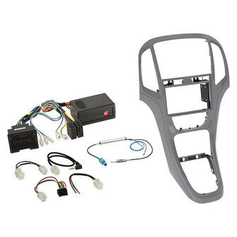 Komplet 2-DIN Kit Opel Astra J 2009-2018 titan grey