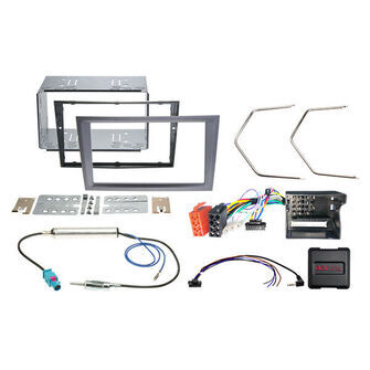Komplet 2-DIN Kit Opel charcoal  CAN Bus