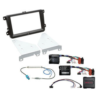 Komplet 2-DIN Kit Seat/Skoda/VW 40Pin/52Pin Quadlock