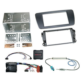 Komplet 2-DIN Kit Seat Ibiza 2008-2015  sort