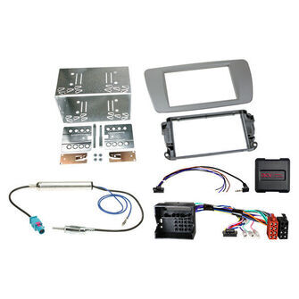 Komplet 2-DIN Kit Seat Ibiza 2008-2015 dublin grå