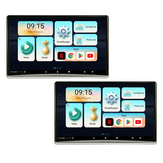 Ampire sæt med to 12,4" skærme Android