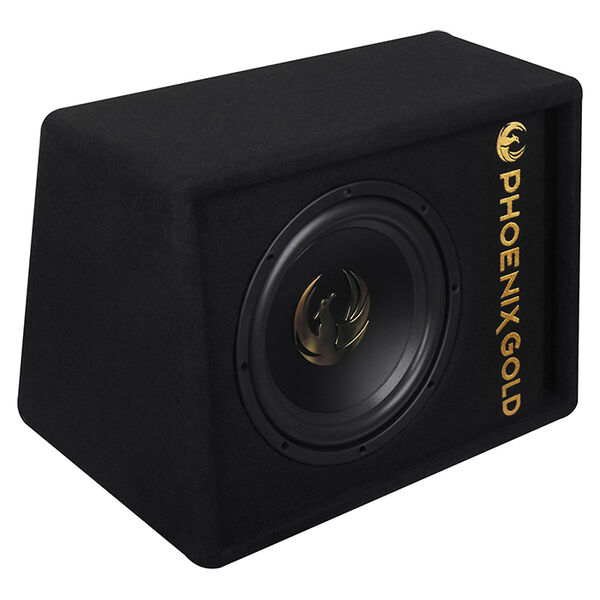 Phoenix Gold 10 Subwoofer m kabler og fjernbetjening