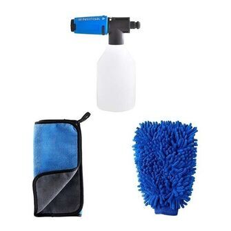Nilfisk Car Cleaning Kit Towel Glove C&C Super Foam Spr