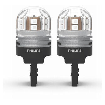 Philips Ultinon Pro7000 LED W21W Rød 12V - Sæt