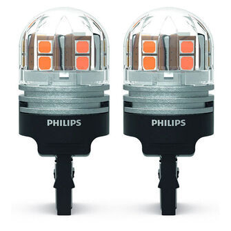 Philips Ultinon Pro7000 LED W21/5W Gul 12V - Sæt