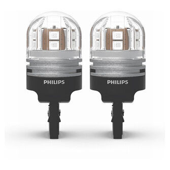 Philips Ultinon Pro7000 LED W21/5W Rød 12V - Sæt