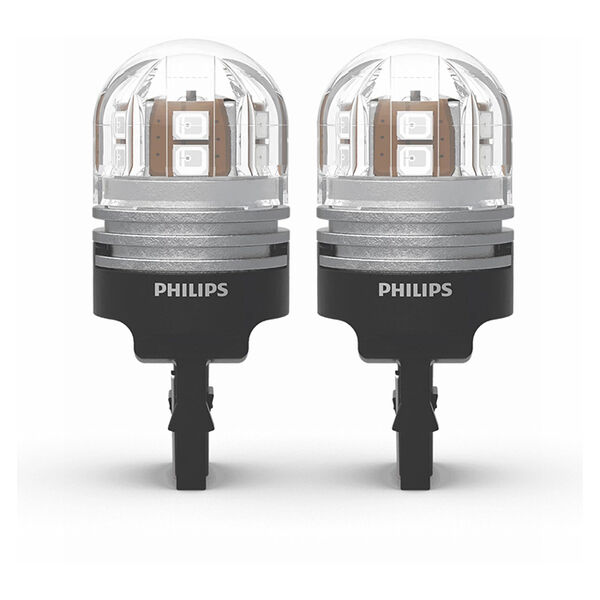 Philips Ultinon Pro7000 LED W21/5W Rød 12V - Sæt