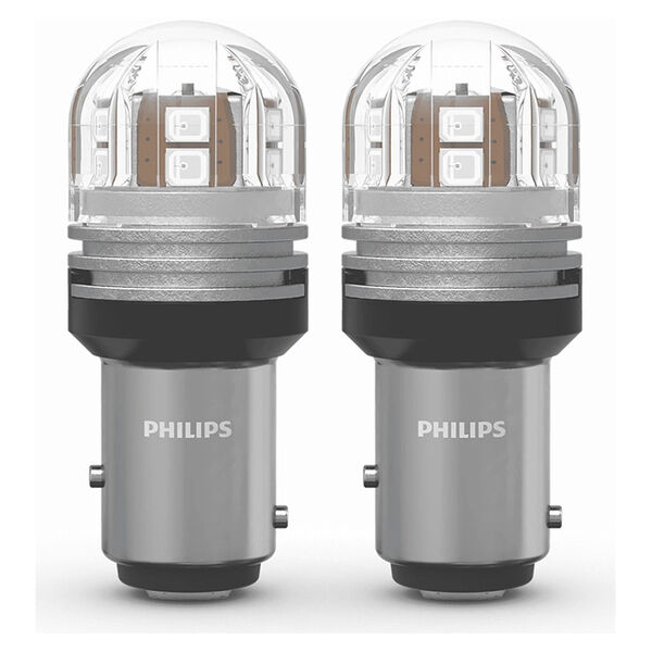 Philips Ultinon Pro7000 LED P21/5W Rød 12V - Sæt