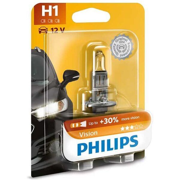 Philips Vision H1 55W 12V Blister - 1 stk.