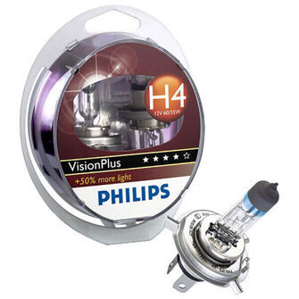 Philips h4 Visionplus (+60%) - 2-pak
