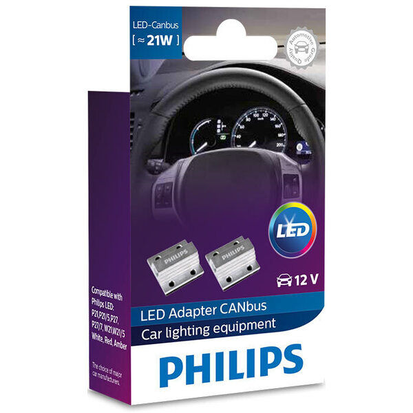Philips LED Canbus Adaptersæt 21W 12V