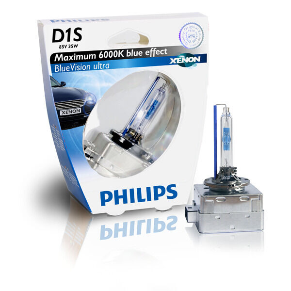 Philips WhiteVision Xenon D1S 35W 85V 6000K - 1 stk.