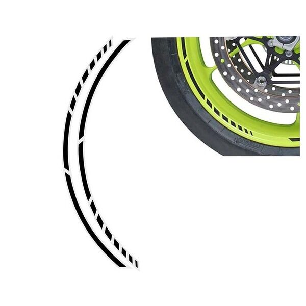 Fælgbånd til MC black