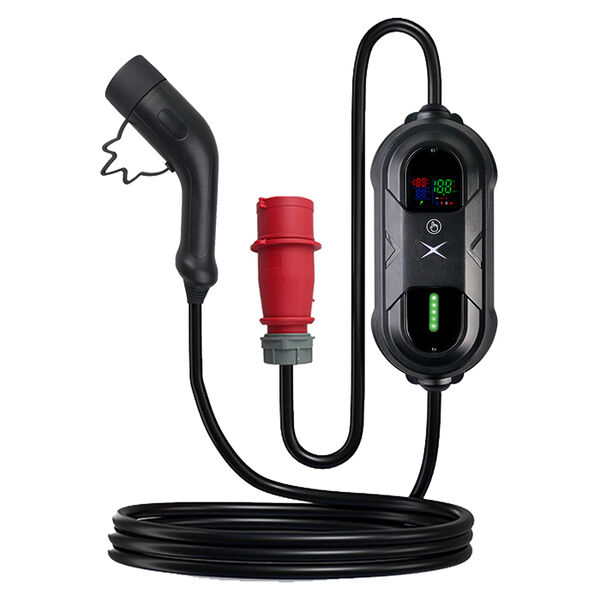 Avant transportabel lader elbil 11kW/16A CEE stik 7M