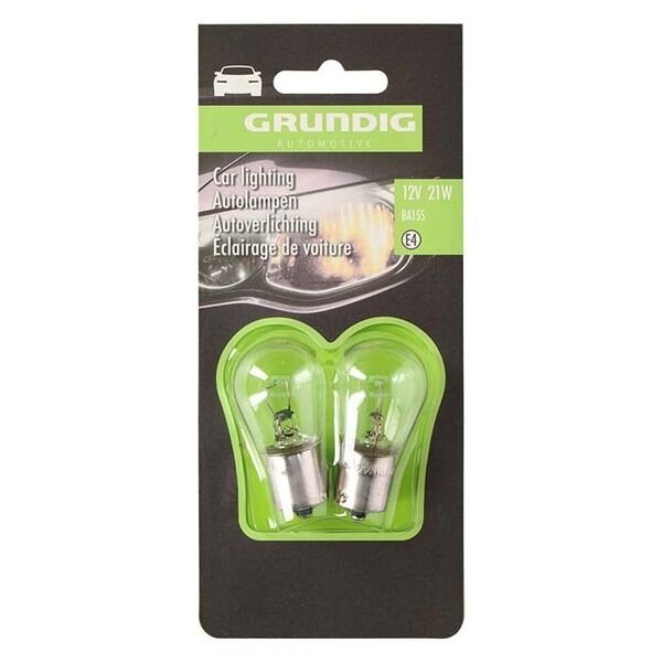 Grundig Autopærer P21W 12V BA15S - 2 stk.