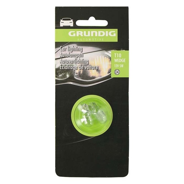 Grundig Autopærer W5W 12V - 2 stk.