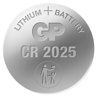GP CR2025 knapcelle batteri 1 stk.