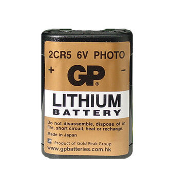 Gp 2cr5-ci lithium-batteri 6v stk