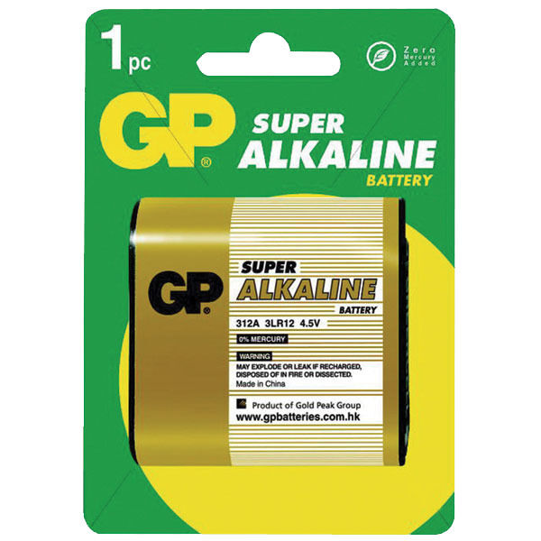 Gp 3lr12/4,5v batteri stk.
