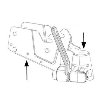 BuzzRack Reservedel 3205-00168-04P
