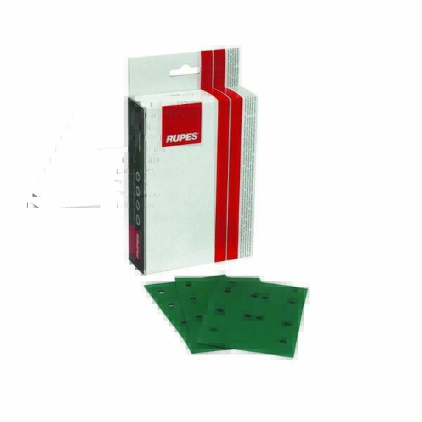 HQ400 film abrasive 80x130 mm 12 hul P180 25 stk.
