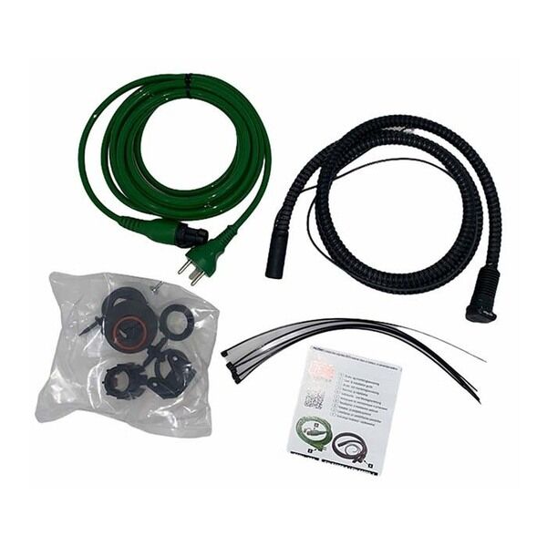 DEFA warmup tilkoblingssæt XTreme 5,0m grøn