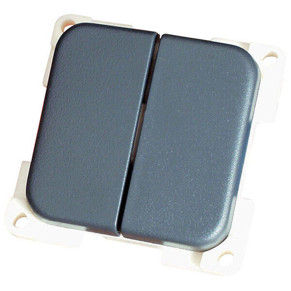 Dobbelt afbryder 12vdc grå