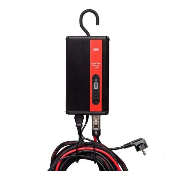 DEFA Værkstedslader 2.0 12v 35a 5m kabel