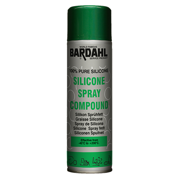 Bardahl Siliconespray Fedt 500 Ml.