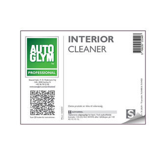 Label Autoglym Interior Cleaner