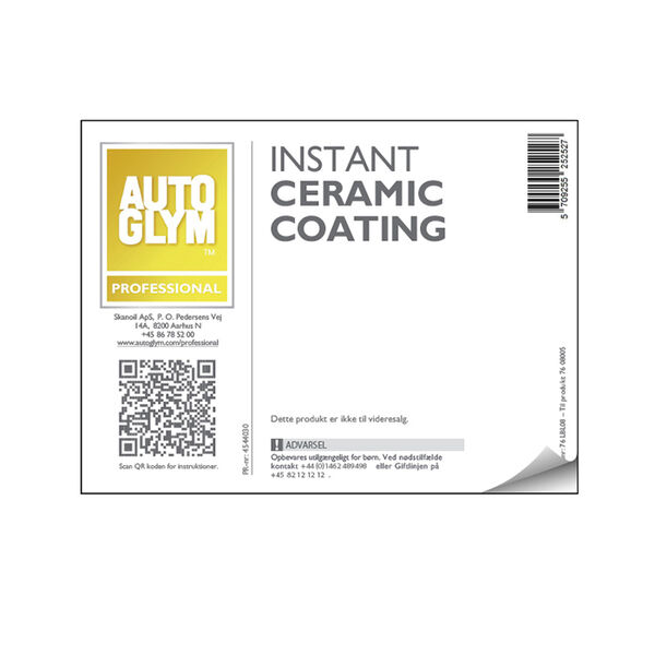 Label Autoglym Instant Ceramic Coating