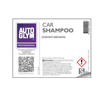 Label Autoglym Carshampoo No. 14