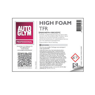 Label Autoglym High Foam TFR