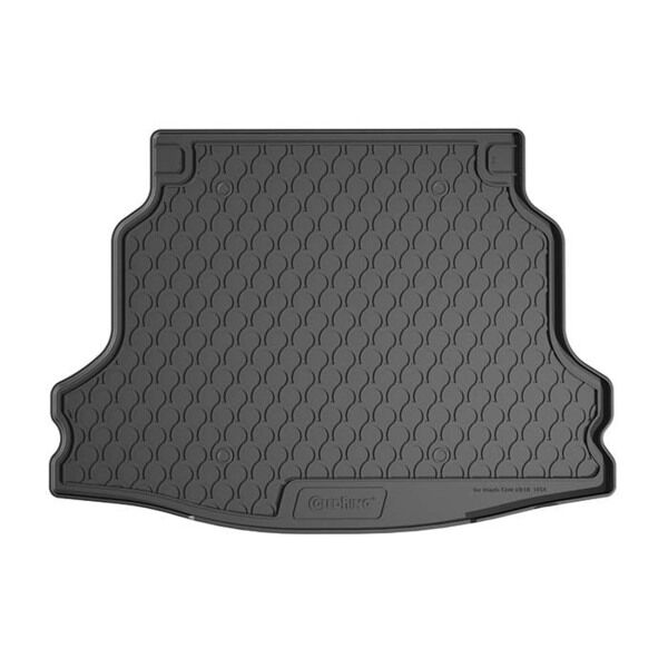 XUKEY Black Cargo Liner Trunk Floor Mat For Honda Civic 5-Door Hatchback 2017-2021