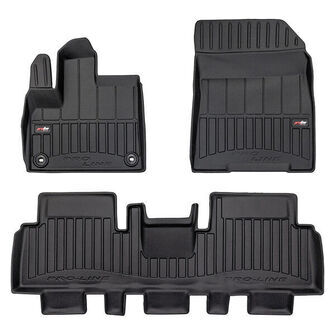 Gummimåtter Fiat E-Doblo, Peugeot e-Rifter 2021-