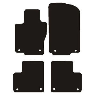 Velourmåtter Mercedes GLE (W166) 2015-2019