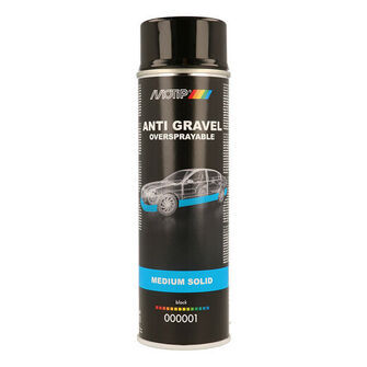 Motip sort stenslagsbeskyttelse, spray 500 ml.