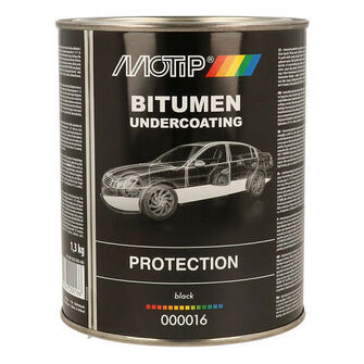 Motip sort undervognsbeskyttelse, dåse 1,3 kg