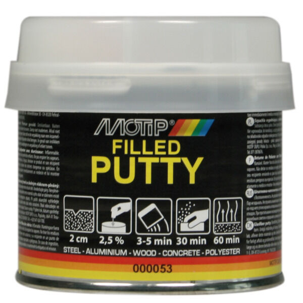 Motip Glasfiberspartel 250gr.