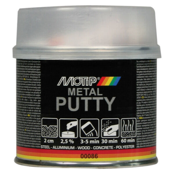 Motip Metal spartelmasse 250gr.