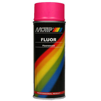 Motip Flouriserende spray pink  400ml.