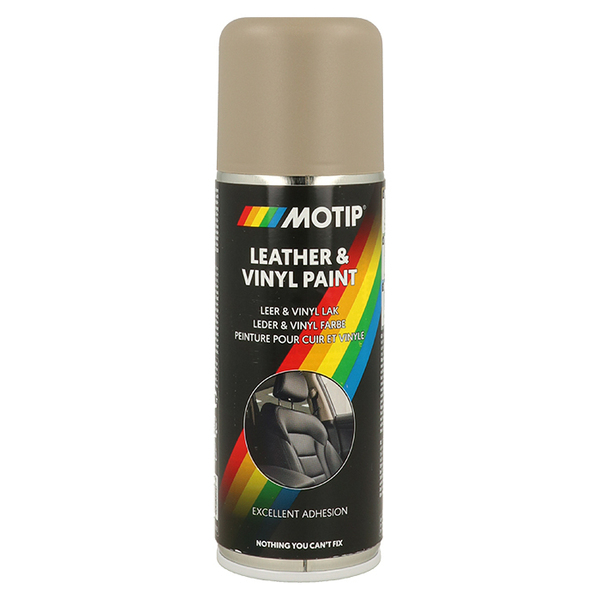 Motip læder og vinyl maling Beige/Brun 200ml